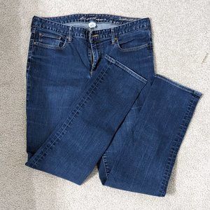 Eddie Bauer slightly curvy straight jeans size 12